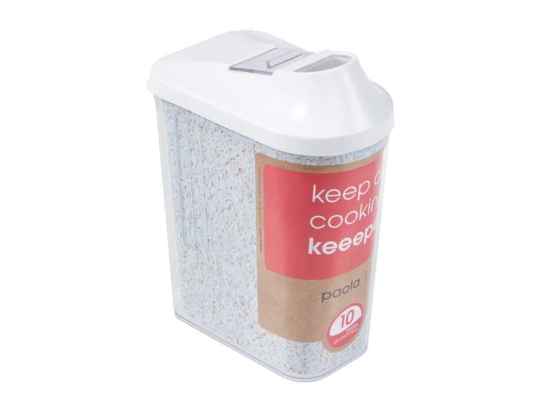 keeeper Paola 0.5 l, Transparent/Weiss