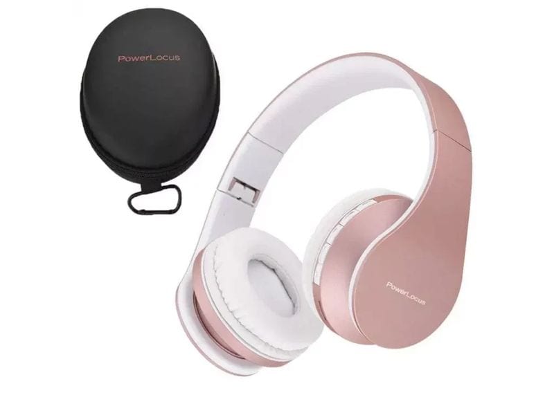 [2192203] PowerLocus P1 Rosa kabellos Over-Ear 85 dB Kinder (Rosa)