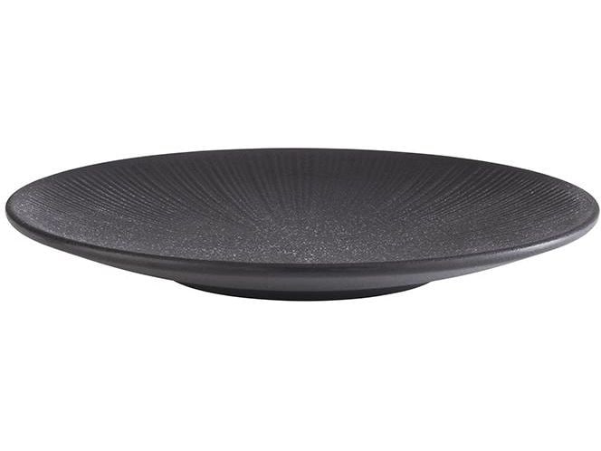 APS Nero Teller D26 cm H3 cm Melamin schwarz 26 cm, Schwarz