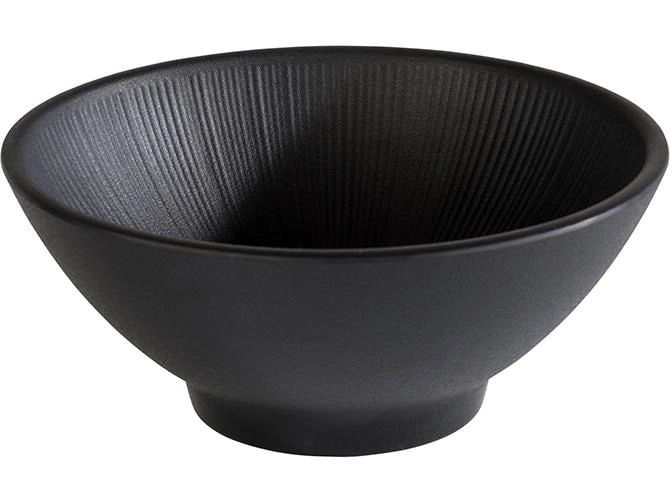 APS Schale APS Bowl Nero Rund 16 cm, Schwarz