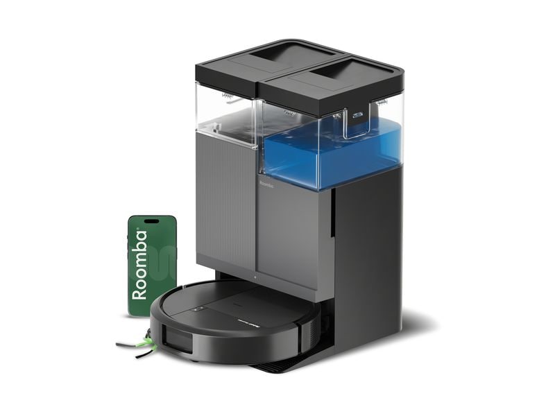 iRobot Roomba Plus 415 Schwarz, mit AutoWash Dock