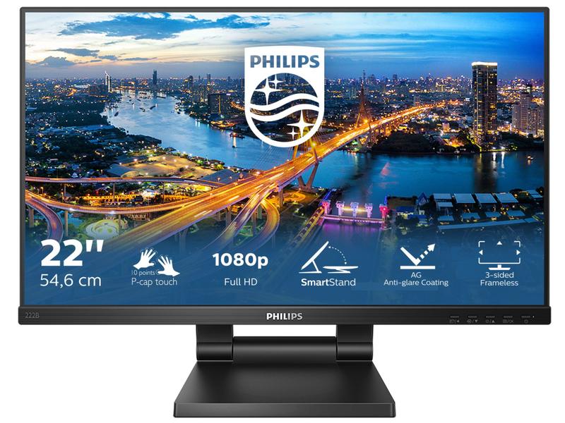 [1259885] Philips Monitor 222B1TC/00 Touch 21.5 ", 1920 x 1080 (Full HD)