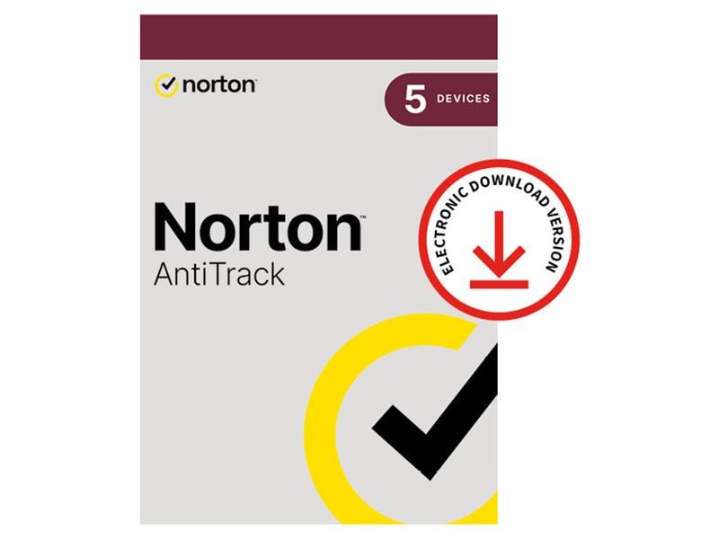 [1448201] Norton AntiTrack ESD, Vollversion, 5 PC, 1 Jahr