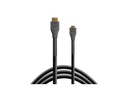 Tether Tools Kabel TetherPro HDMI Micro zu HDMI 2.0, 1 m Schwarz