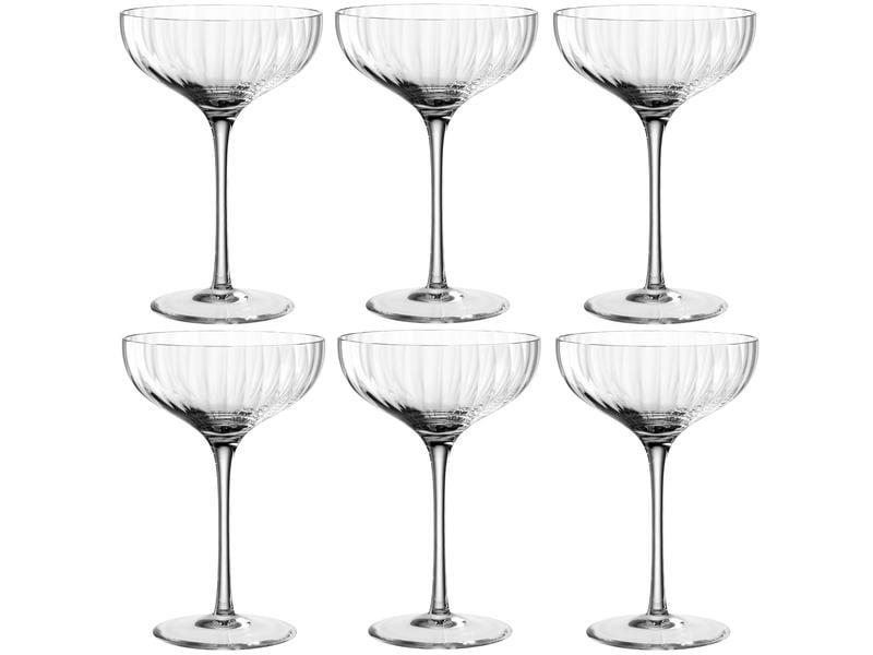 [1329165] Leonardo Champagnerglas Poesia 260 ml, 6 Stück, Transparent