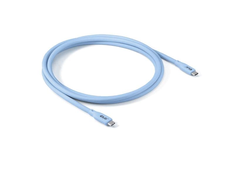 [1796664] Club 3D USB4-Kabel CAC-3003 240 W USB-C - USB-C 2 m (Blau)