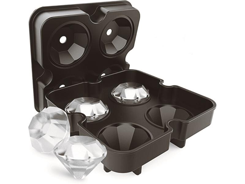 [1507630] Paderno Eiswürfelform Diamant Schwarz