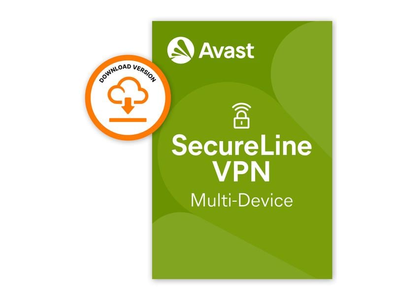 [1599708] Avast SecureLine VPN ESD, Vollversion, 10 Geräte, 1 Jahr