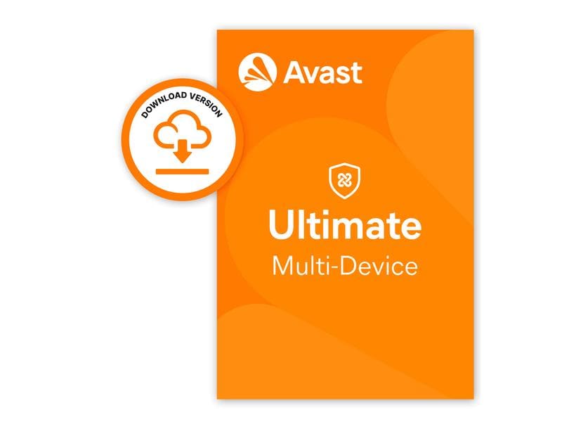 [1599711] Avast Ultimate ESD, Vollversion, 10 Geräte, 1 Jahr