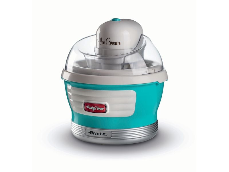 [1657550] Ariete Glacemaschine Party Time ARI-643-BL 1.5 l, Blau/Weiss