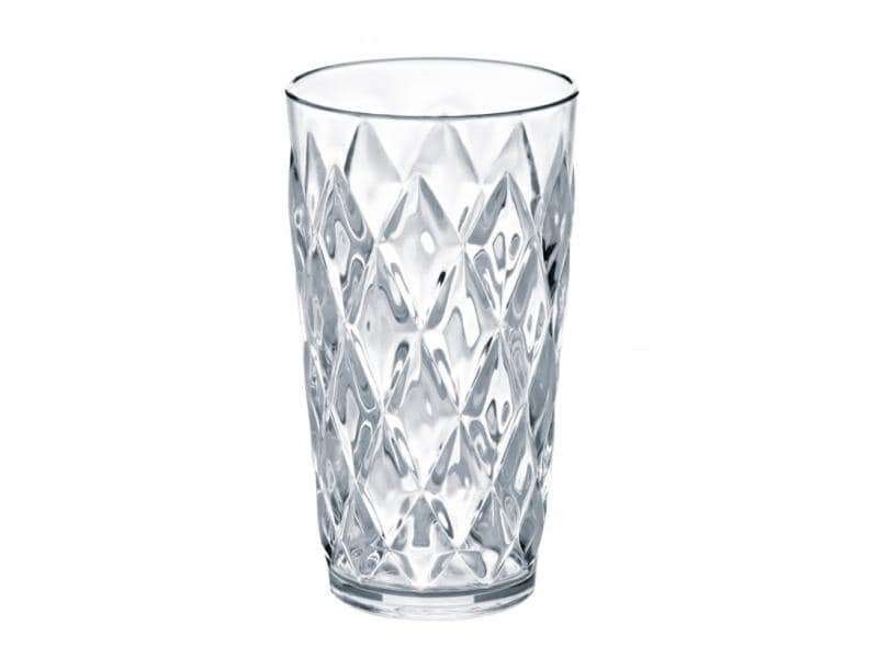 [744511] Koziol Trinkbecher Crystal L 450 ml, 1 Stück, Transparent