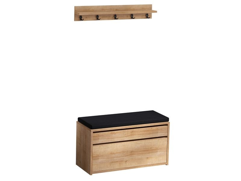 [1683279] Woody Fashion Garderobe Boby 2-er Set, Nature