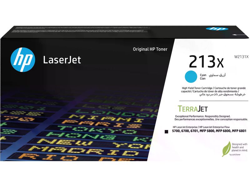 [1719921] HP Toner 213X (W2131X) Cyan (Cyan)