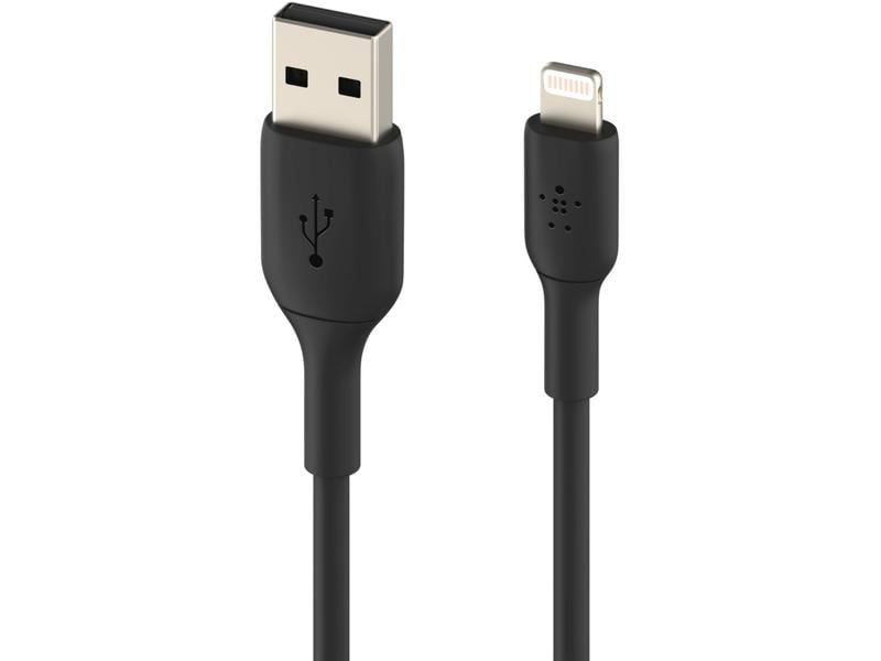 [1099431] Belkin USB-Ladekabel Boost Charge USB-A - Lightning 2 m (Schwarz, 2 m)