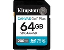 Kingston SDXC-Karte Canvas Go! Plus 128 GB