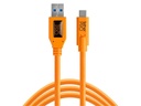 Tether Tools Kabel TetherPro USB 3.0 / USB-C 4.6 Meter – orange