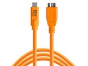 Tether Tools Kabel TetherPro USB-C / 3.0 Micro-B 4.6 Meter – orange
