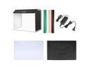 Puluz 60 x 40 cm Fotostudio mit LED Beleuchtung