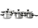 Ibili Topfset Optima (6 Pfannen) 14 cm/16 cm/18 cm/20 cm/22 cm