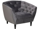 AC Design Sessel Ria Dunkelgrau, 97 x 84 x 78 cm