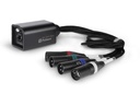Palmer Audio-Adapter AoC Loom XLRm RJ45 - XLR 3 Pole, male