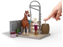 Schleich Spielfigurenset Sofias Pferdewaschplatz