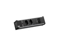 Bachmann Einbausteckerleiste CONI S 2xT13 1xUSB C/C 65W 0.2m schwarz