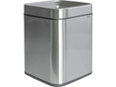 Maul Abfalleimer Prime 15 l, Schwarz/Silber