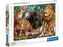 Clementoni Puzzle Tiere der Wildnis