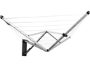 Brabantia Wäschespinne Wallfix 24 m