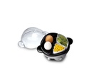 Gastroback Eierkocher 42801 Schwarz/Silber