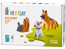 Max Bersinger Knetspielzeug Hey Clay Hunde 6 Dosen