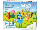 Max Bersinger Knetspielzeug Hey Clay Bluey 15 Dosen