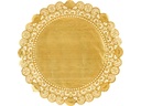 Duni Tortenspitzen rund 36 cm, 100 Stück, Gold