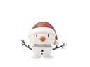 Hoptimist Deko Bumble Soft Snowman S 6.2 cm x 6.9 cm, Weiss
