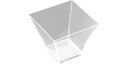 Webstar Schale Pagoda 90 ml Transparent 25 Stück