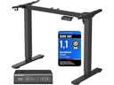 Songmics Tischgestell ohne Platte 72-120 cm, Schwarz