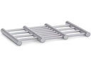Zeller Present Topfuntersetzer Edelstahl 38 x 20 cm, Silber