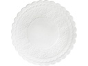 Duni Glasuntersetzer rund 9 cm, 500 Stück, Weiss