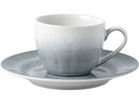 Lunasol Espressotasse Elements Vulcano 8-tlg. Grau