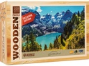 Wooden City Holz-Puzzle Oeschinensee 100 Teile