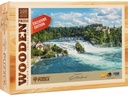 Wooden City Holz-Puzzle Rheinfall 100 Teile
