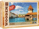Wooden City Holz-Puzzle Kapellbrücke 100 Teile