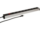 Max Hauri Steckdosenleiste Power Line 9x Typ 23 Schalter 1.5m
