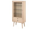 AC Design Vitrine Century Braun, 72 x 36 x 143.2 cm