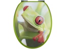 diaqua® Toilettensitz Paris 3D Frog Mehrfarbig