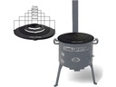 GRILLPETER Grillplatte für Utschak 50 cm, 22 L