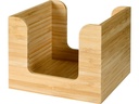 Duni Serviettenhalter 13 x 13 x 10 cm Braun