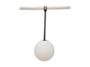 Dameco LED Hängelampe Outdoor weiss D20 cm, 3000 Kelvin, 80 lm, 4W