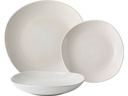 Lunasol Speise-Service Elements North Organic Structure 12-tlg.